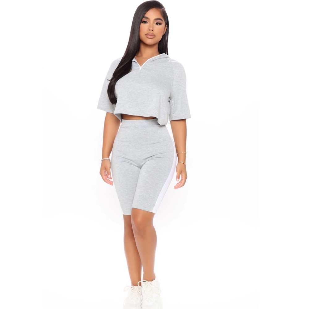 In Your Court Biker Short Set